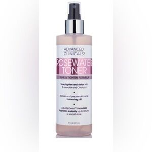 Advances Clinicals Rosewater + Collagen Face Toner 8fl oz - New